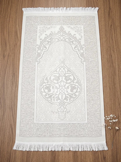 Personalized 5-Piece Islamic Wedding Gift Set with Yaseen Book, Prayer Mat & Prayer Scarf - ihvan