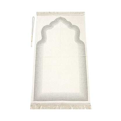 Personalized Prayer Rug with Mihrab Design Prayer Carpet Customizable Mat - ihvan