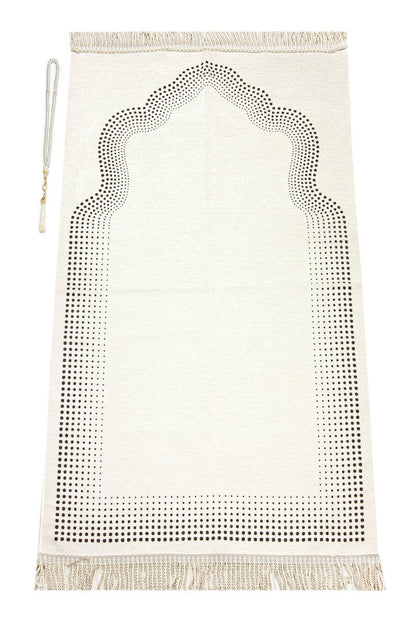 Personalized Prayer Rug with Mihrab Design Prayer Carpet Customizable Mat - ihvan