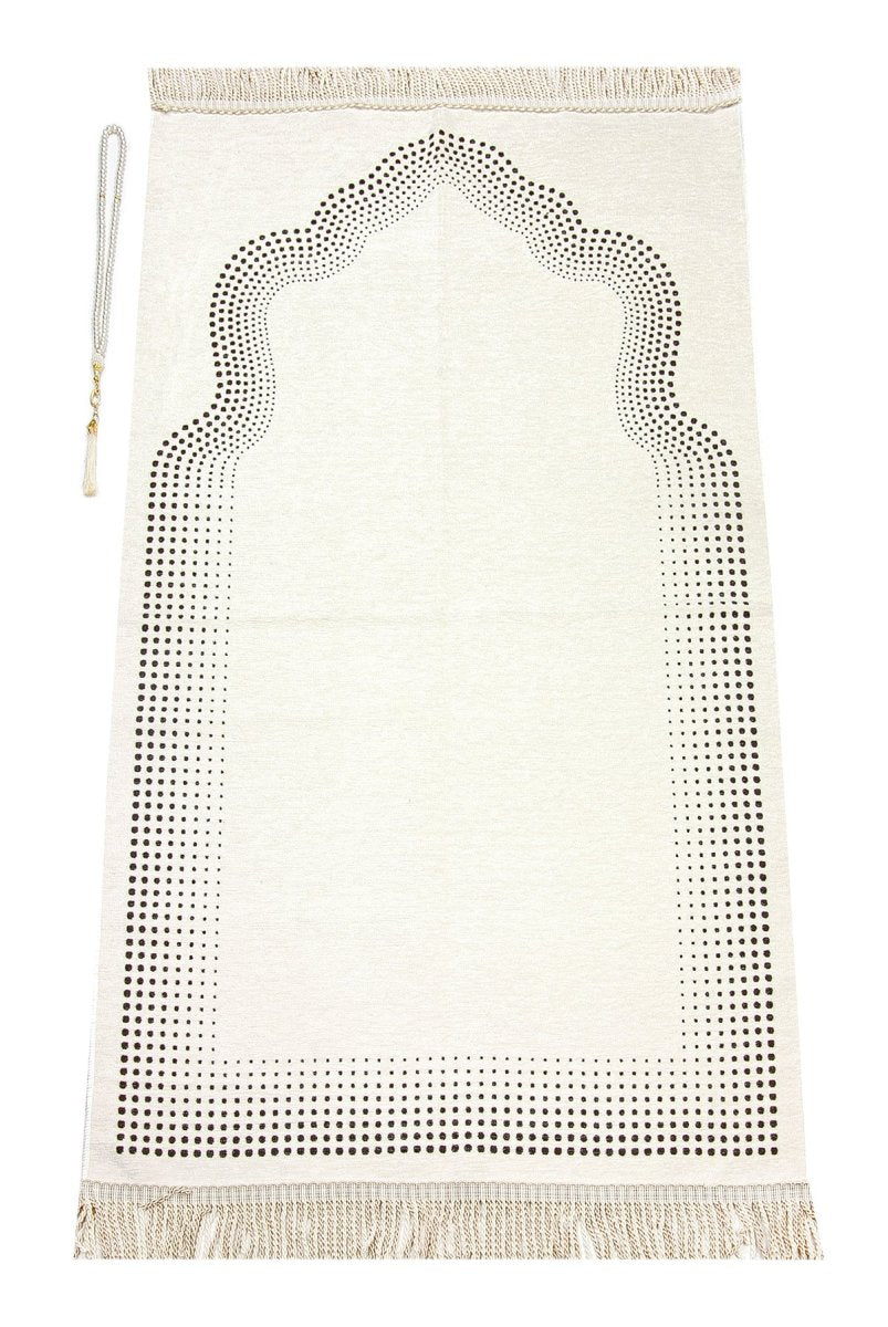 Personalized Prayer Rug with Mihrab Design Prayer Carpet Customizable Mat - ihvan