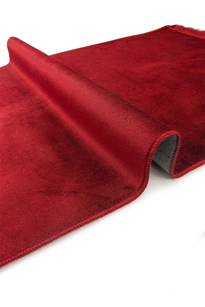 Plain Velvet Prayer Rug – Soft Minimalist Sajadah - ihvan