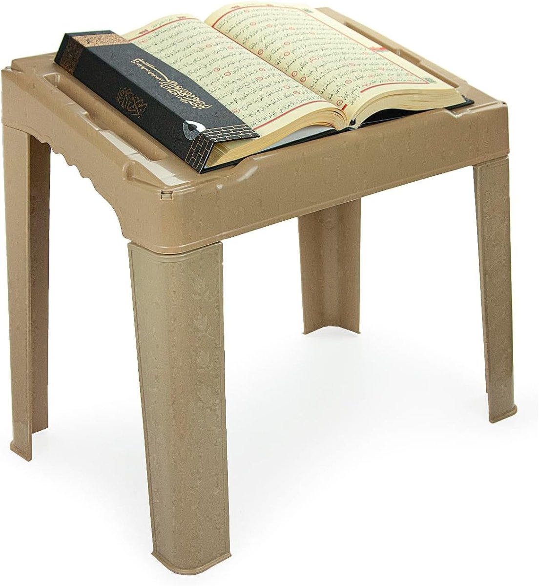 Portable Quran Holder Stand – Foldable Book & Prayer Lectern with Pen Holders - ihvan