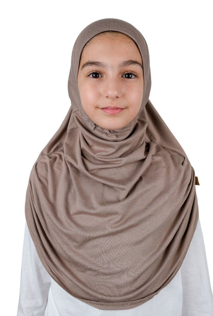 Practical Easy - To - Wear Scarf for Kids Black - ihvan