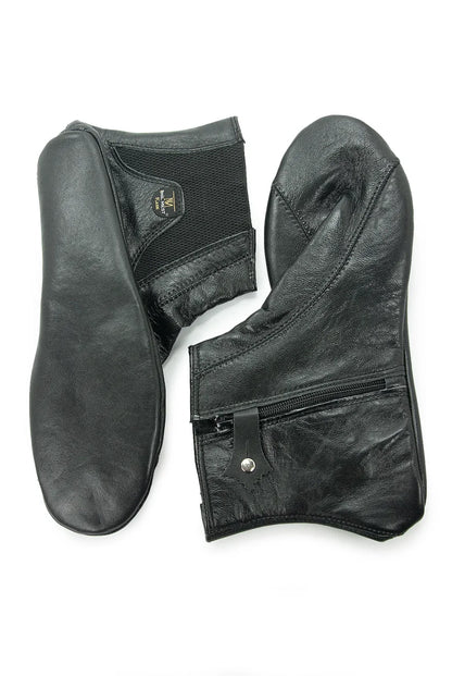 Zippered Leather Khuff Socks – Breathable Waterproof Prayer Socks