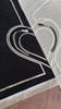 Elegant Black & Cream Muslim Prayer Rug Set for Couples | Sajadah | Janamaz - Ihvan