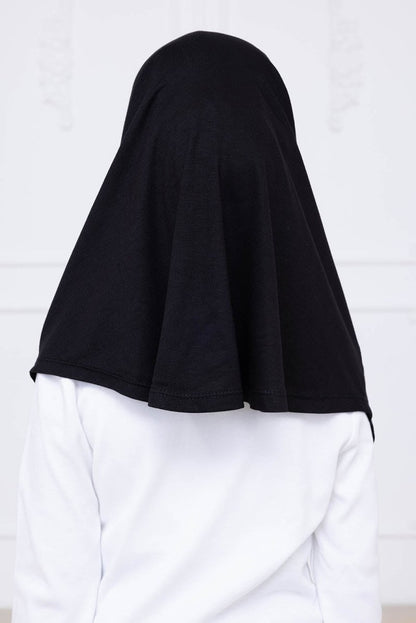 Ready to Wear Instant Hijab for Girls | Soft Viscose One-Piece Kids Headscarf for Daily Wear, Prayer & School - ihvan