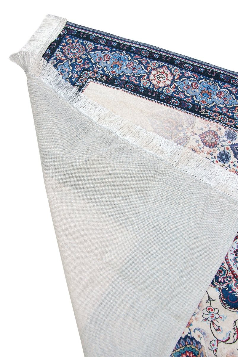 Silk - Touch Velvet Prayer Rug with Rumi Motif – Portable and Practical with Carrying Bag - ihvan