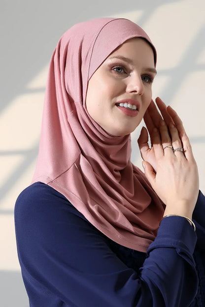 One-Piece Ready-to-Wear Prayer Hijab – Slip-On Modest Headscarf