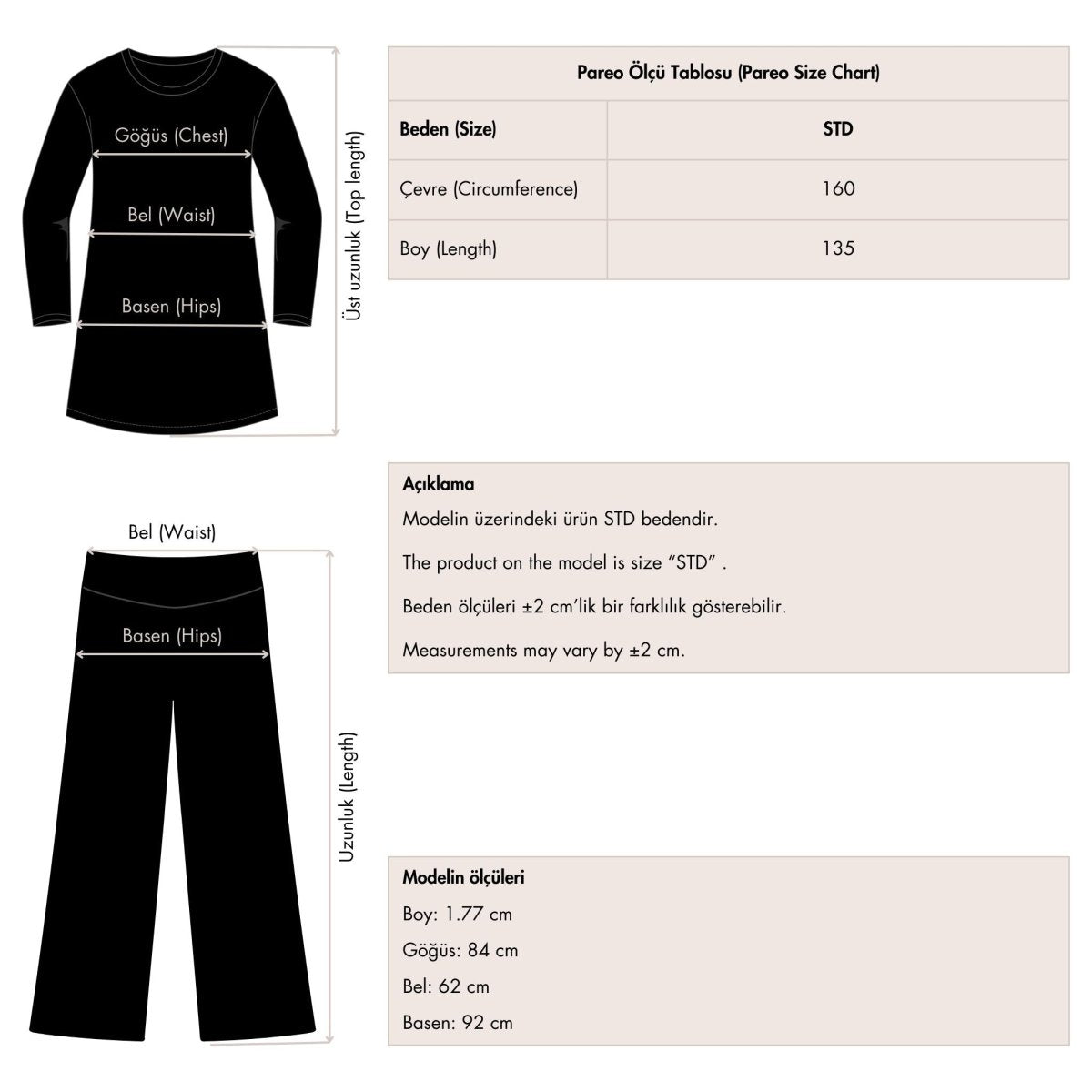 Tropical Patterned Belted Long Pareo 7168 - 26 Brown - ihvan
