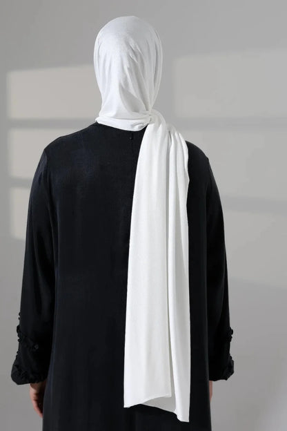 Women’s Long Viscose Hijab Scarf – Stretchy All-Season Modest Headscarf - ihvan
