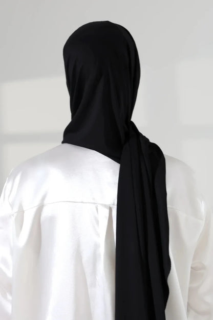 Women’s Long Viscose Hijab Scarf – Stretchy All-Season Modest Headscarf - ihvan