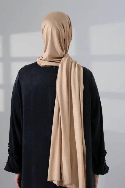 Women’s Long Viscose Hijab Scarf – Stretchy All-Season Modest Headscarf - ihvan