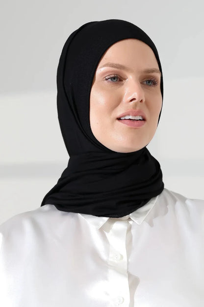 Women’s Long Viscose Hijab Scarf – Stretchy All-Season Modest Headscarf - ihvan